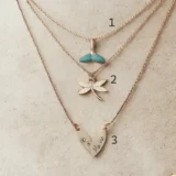 گردنبند نقره زنانه در سه طرح متنوع