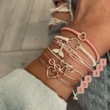 دستبندهای دخترونه مینیمال با طرح های خاص