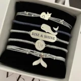 کالکشن دستبندهای مینیمال با آویز نقره